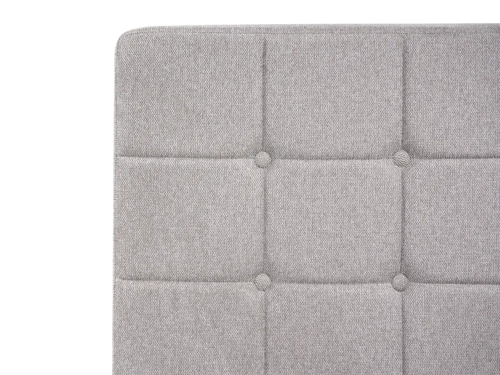 Adjustable Bed Fabric DUKE 180 x 200 cm (EU Super King) Light Grey_973544