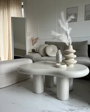 Upholstered Bench ELLENDALE Boucle Off-White_913078