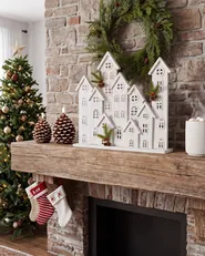 Christmas Decoration LED MAAVESI 53 cm House White_1028288