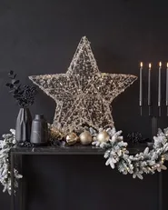 Outdoor Decoration LED MADUM 50 cm Star Silver_1145573