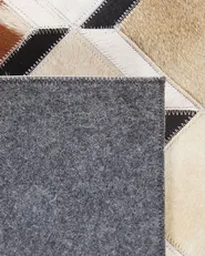 Rug SERINOVA Brown 140 x 200 cm Leather_780616