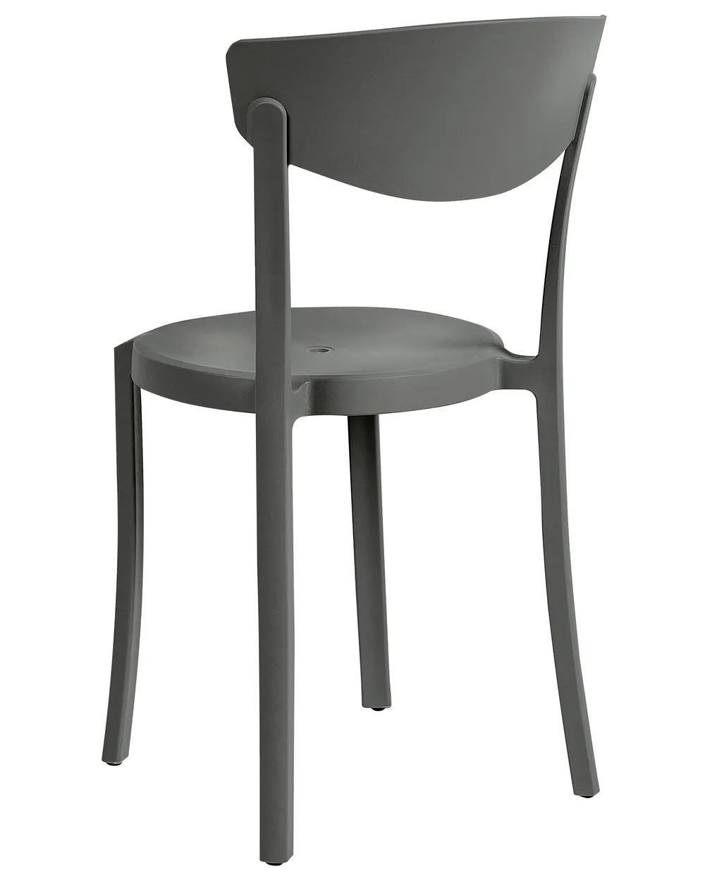 Set of 4 Garden Chairs VIESTE Dark Grey_861698
