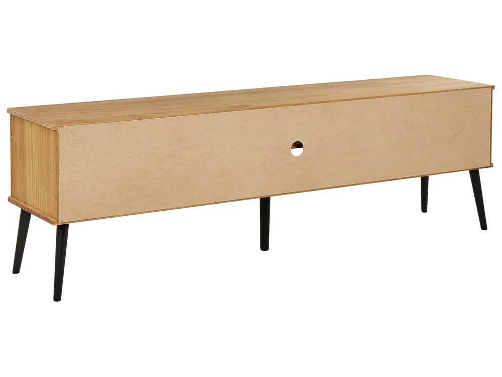 TV Stand TIMMINS Pine Wood Brown_937007
