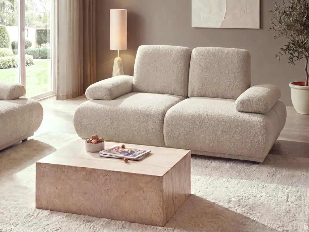 Soffgrupp 5-sits NACKA Bouclé Beige_1056888