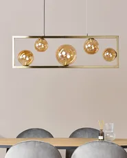 Pendant Lamp GEEHI Metal Brass_868603