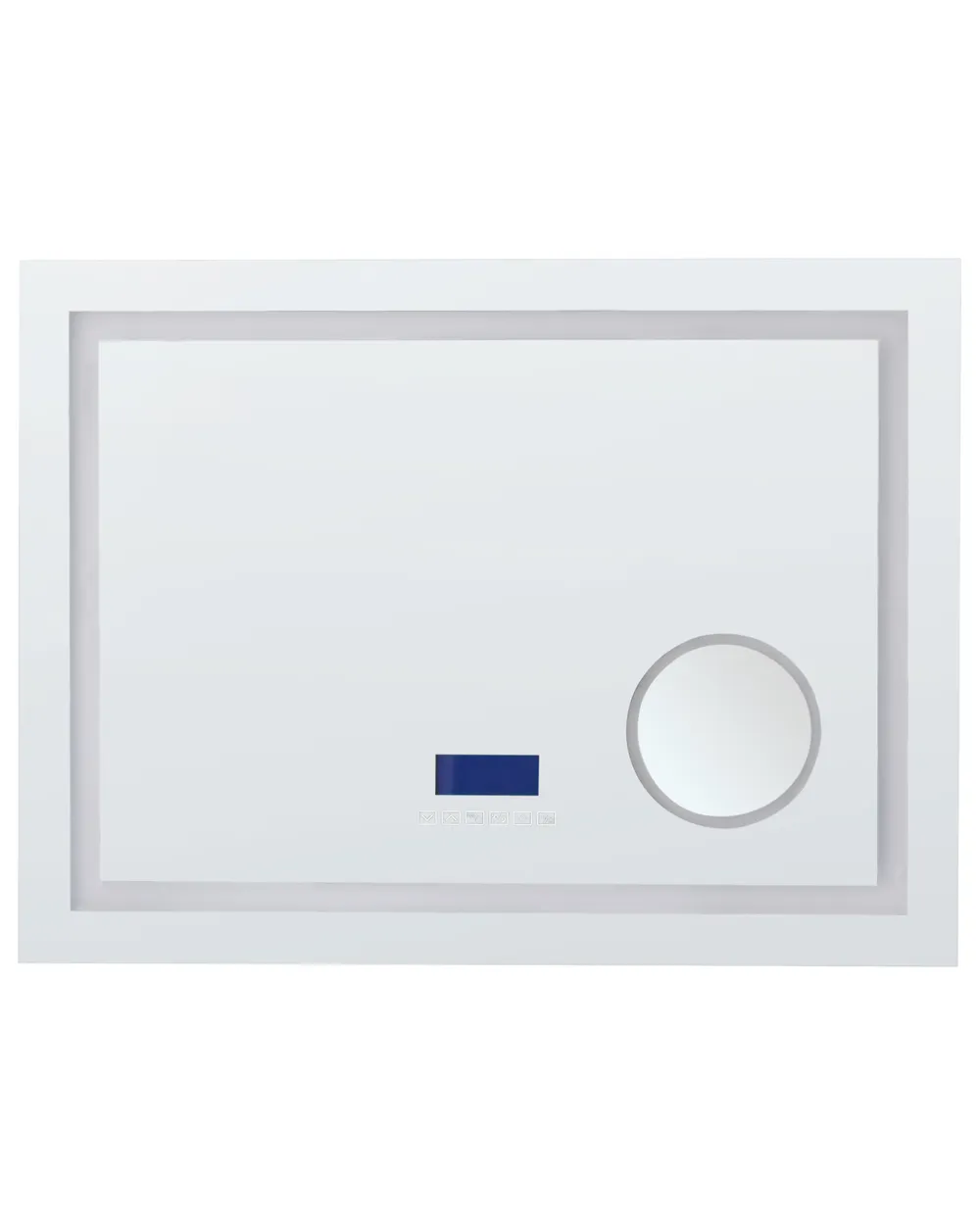 LED Bathroom Mirror THAIX 80 cm 60 cm Silver