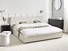 Waterbed Faux Linen LESTRE 180 x 200 cm (EU Super King) Off-White