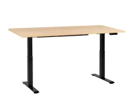 Työpöytä sähkösäädettävä DESTINES 180 cm 72 cm Musta/vaaleanruskea_1000377