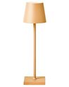 Wireless LED Table Lamp BACEIRO Metal Orange