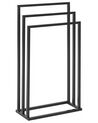 Towel Stand CHARRAS Metal Black