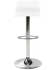 Set med 2 barstolar VALENCIA Vridbar Vit_700780