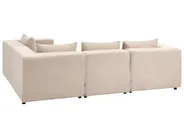 Modular Corner Sofa 4 Seater AXEBO Boucle Beige Left Hand_1077232