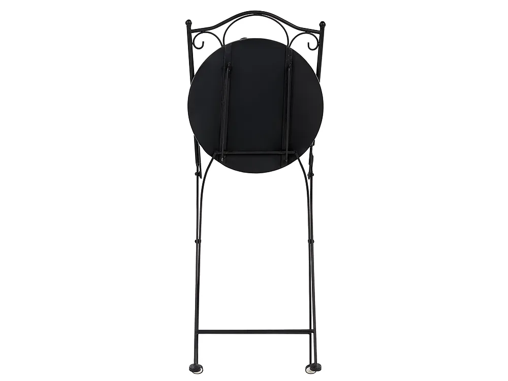 Kafésett SIROLO Metall Hvit/blå_1155684