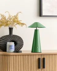 Wireless LED Table Lamp APAYAO with Dimmer Metal Green_955137