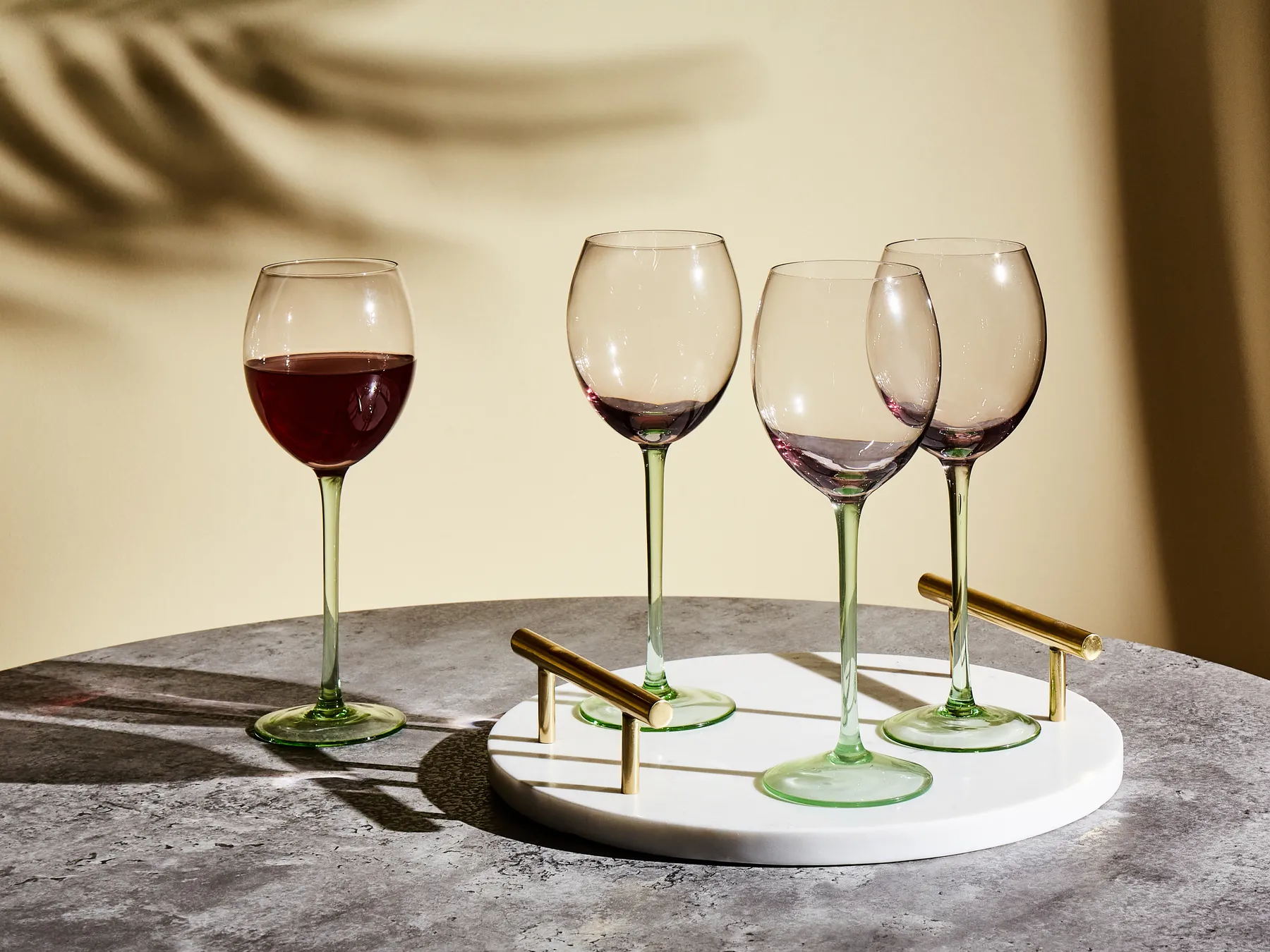 Viinilasisetti 4 kpl DIOPSIDE 360 ml Vaaleanpunainen_912627