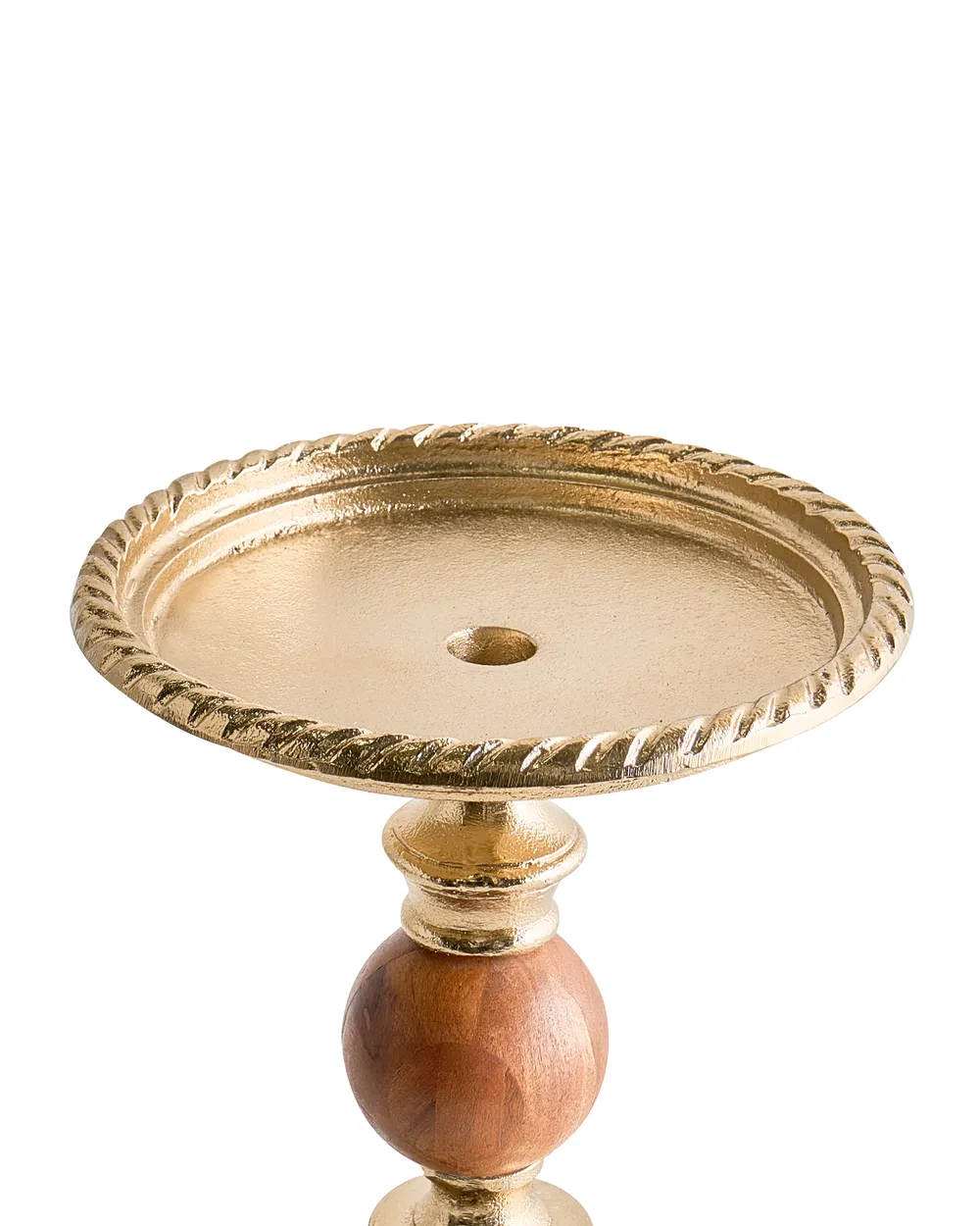 Candle Holder VODNO 31 cm Metal Gold_1012872