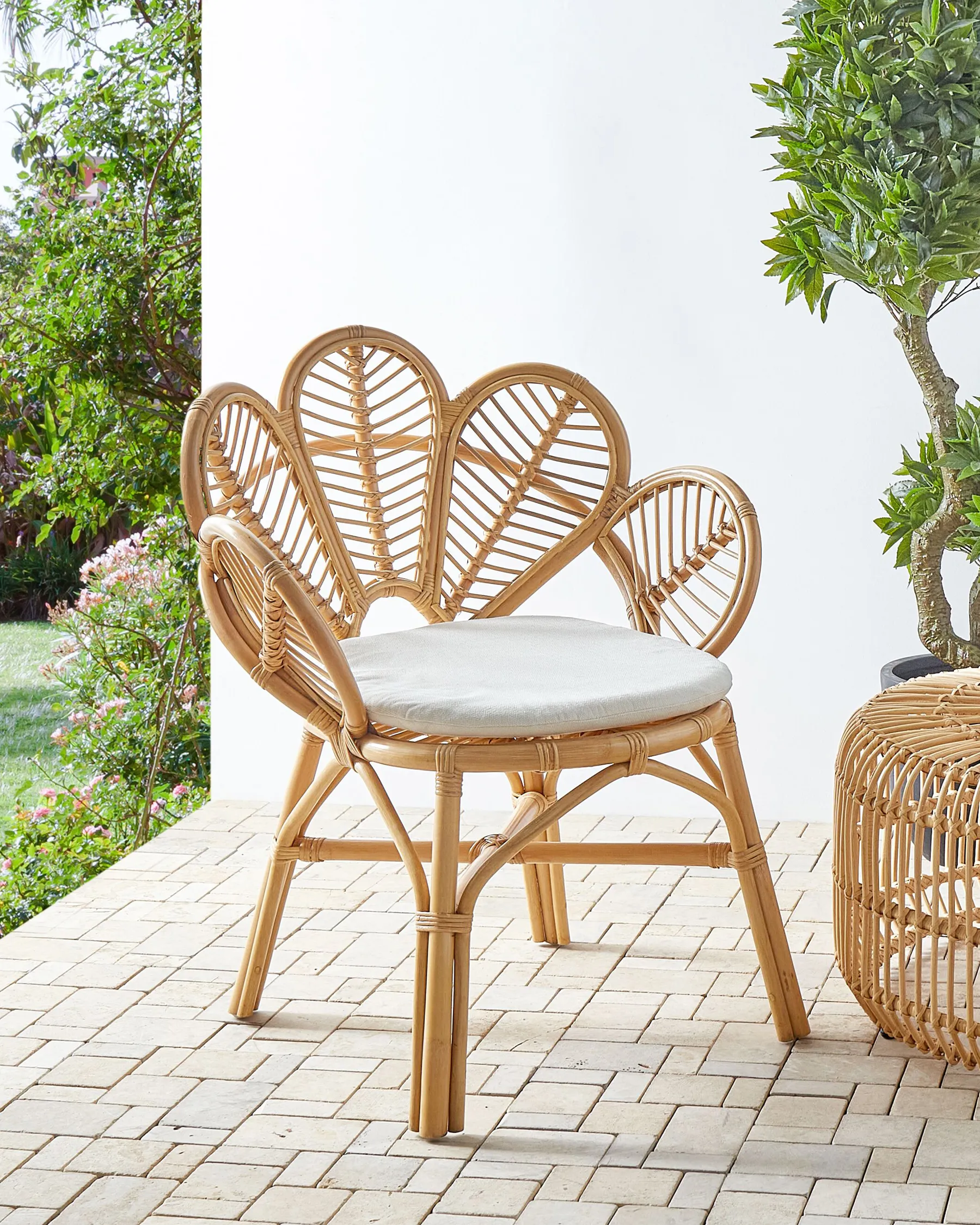 Peacock Chair FLORENTINE II Rattan Natural_900775