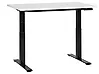 Electric Adjustable Standing Desk DESTINES 120 cm x 72 cm White/ Black