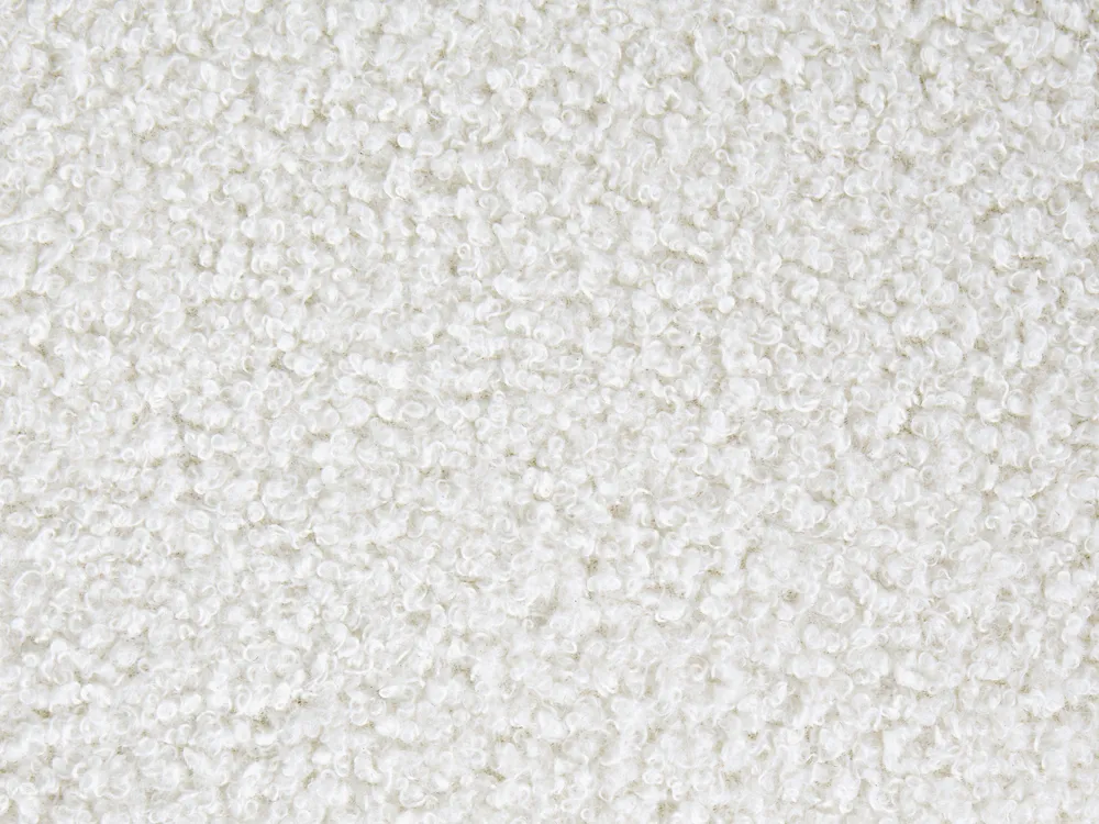 Pouffe KANSAS Boucle White_924367
