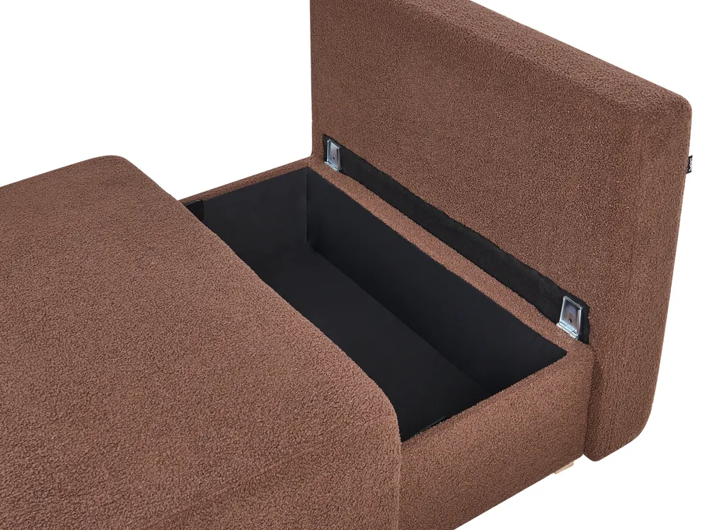 1-Seat Section NERBO Boucle Brown_1034287
