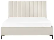 Ottoman Bed SEZANNE Boucle Off-White 180 x 200 cm (EU Super King)_939804