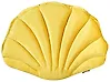 Throw Cushion CONSOLIDA 47 x 35 cm Velvet Yellow Solid