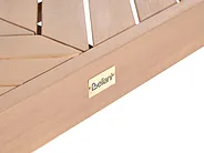 Trädgårdssoffbord RIVELLO 123 cm 68 cm Akaciaträ Ljusbrun_1155849