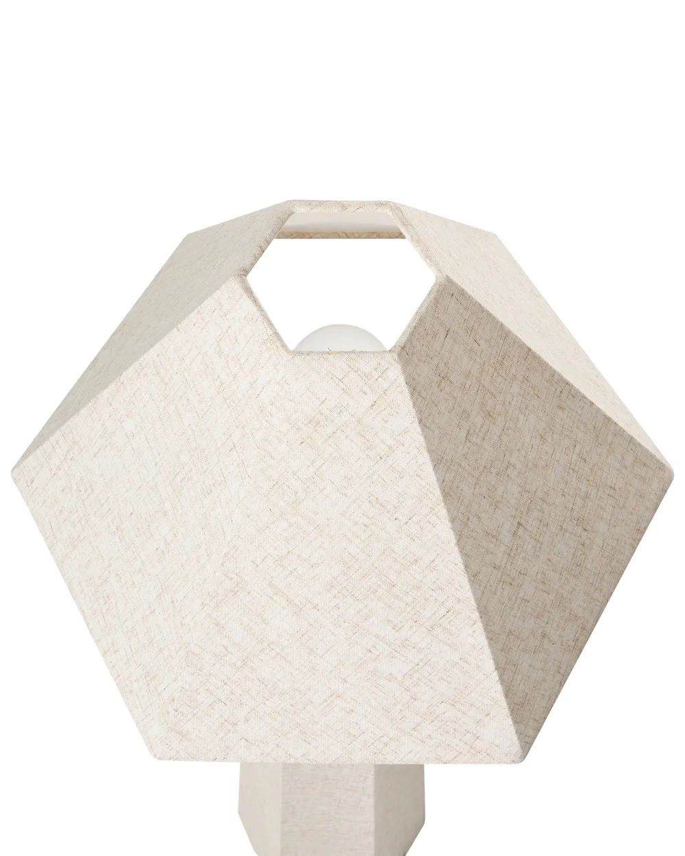 Golvlampa DEMBI Konstlinne Ljusbeige_1017143