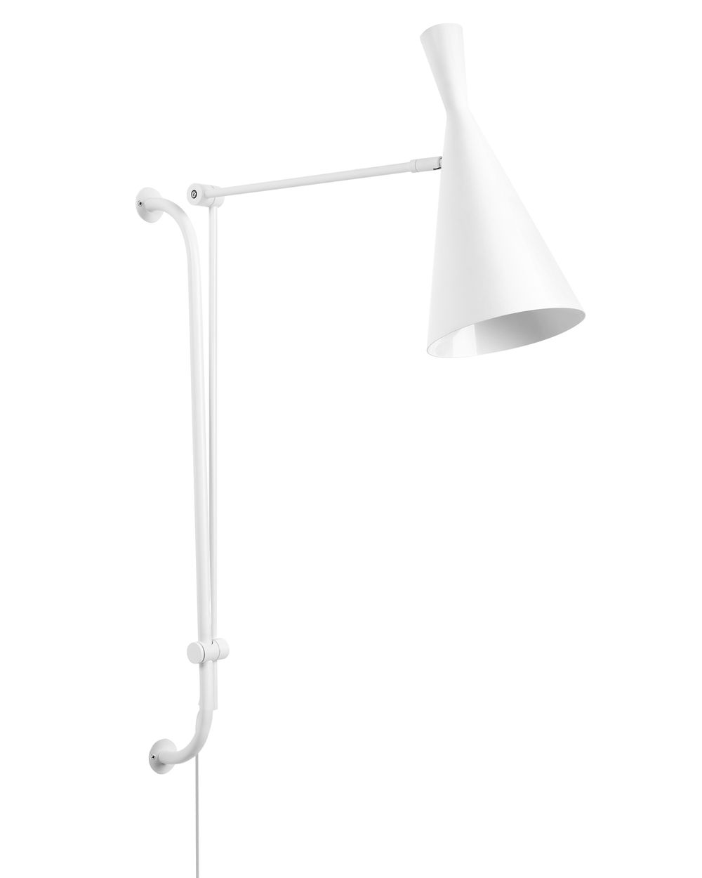 Vegglampe MARISA Justerbar Metall Hvit