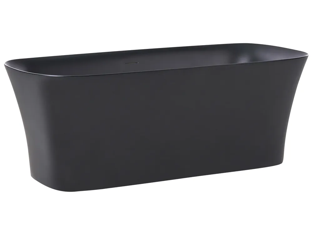 Freestanding Bathtub LANALHUE 1600 x 750 mm Black_1033593
