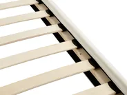 Bed Corduroy FLAYAT 140 x 200 cm (EU Double) Off-White_967647