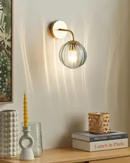 Wall Lamp BOOMI Metal Blue_872720
