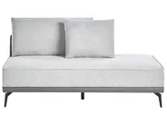 Corner Sofa 3 Seater MYKEN Fabric Light Grey Right Hand_952084