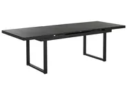 Garden Dining Set 8 Seater VALCANETTO/TAVIANO with Cushions Metal Black_846225