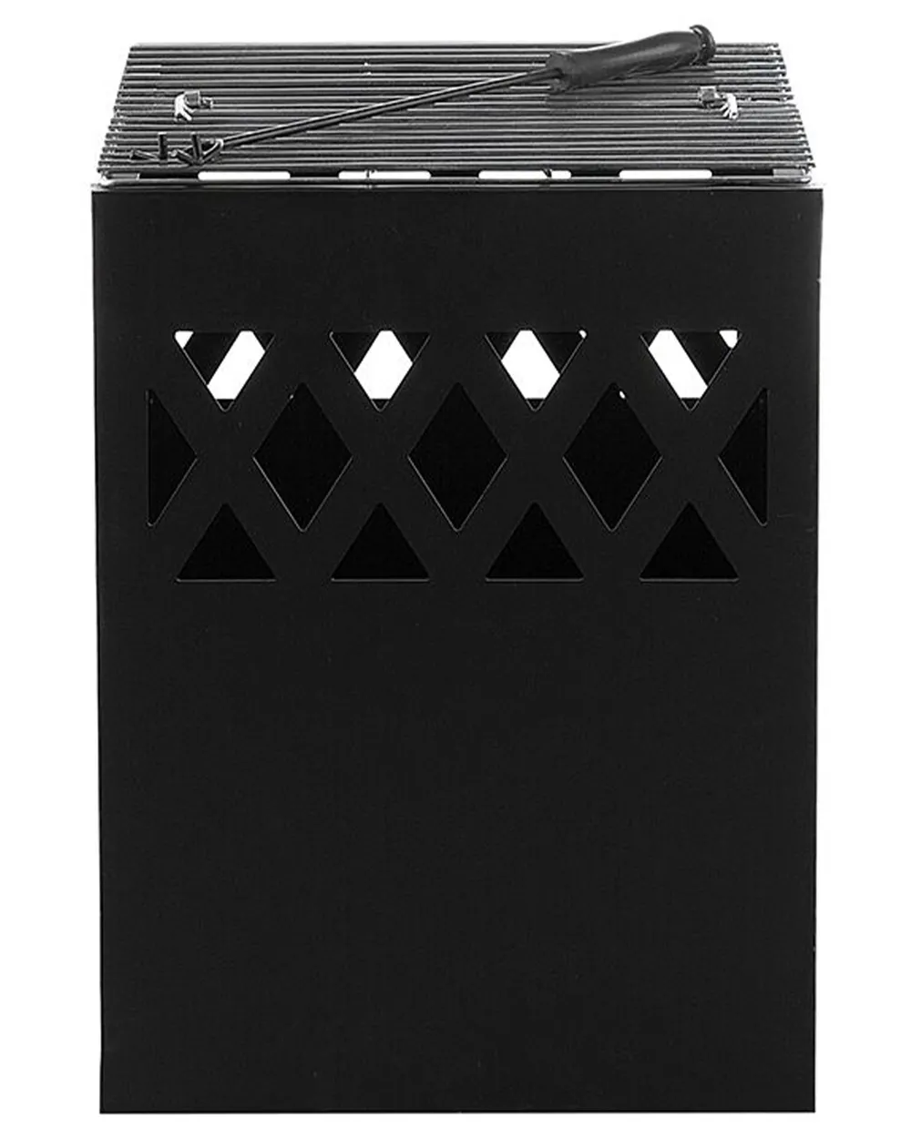 Grill Fire Pit SHIGA Metal Black_716405
