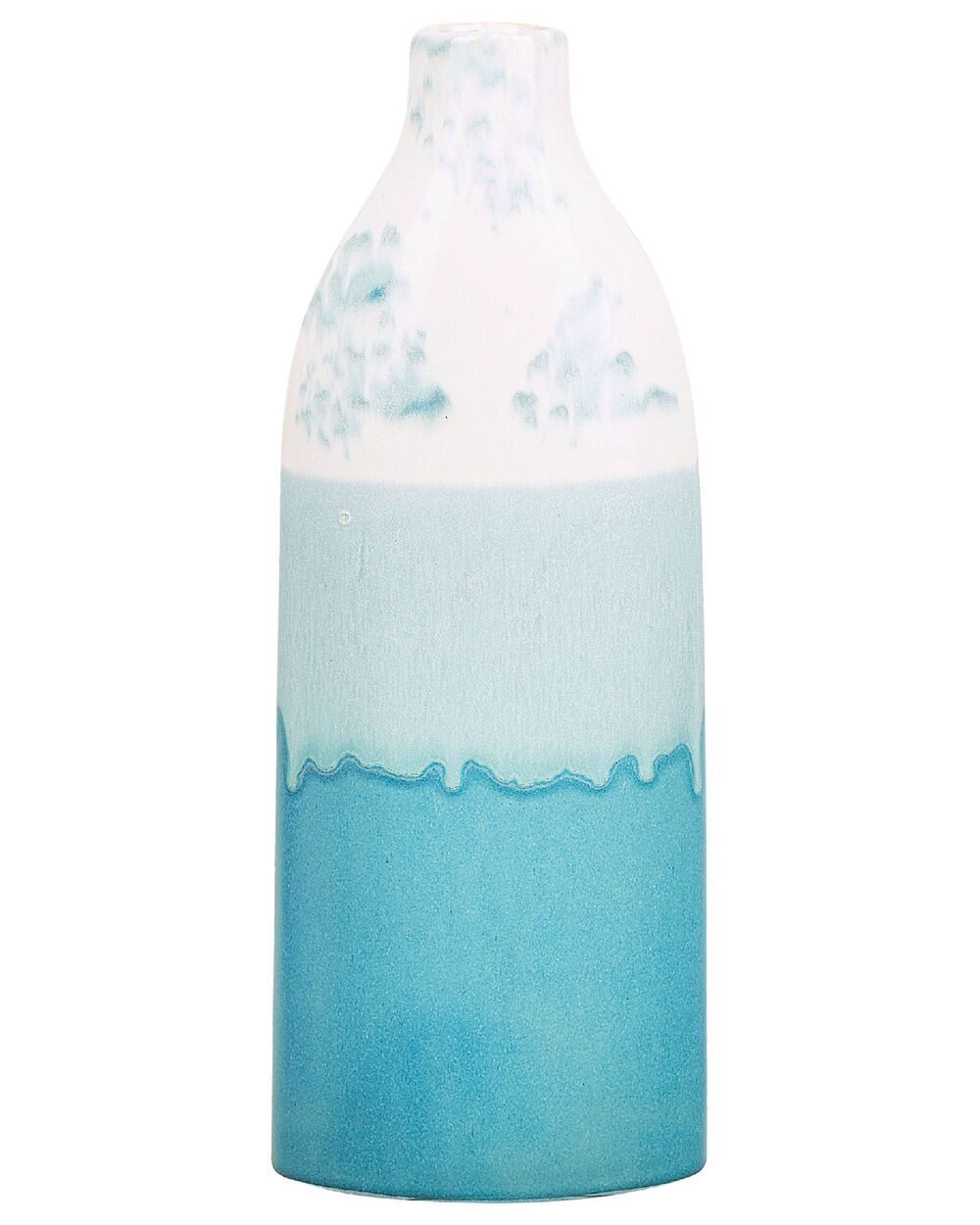 Flower Vase CALLIPOLIS 35 cm Stoneware Blue