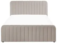 Ottoman Bed LUNAN Taupe 140 x 200 cm (EU Double)_1051517