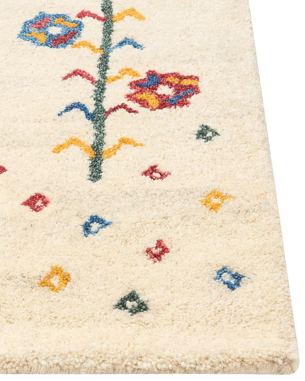 Matta HUSUNLU Beige 80 x 150 cm Gabbeh Ull_855486