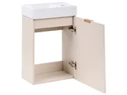 Seinäallaskaappi altaalla JUNDAIRA 40 cm Beige_1101133