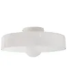 Taklampe LUGUSE Glass Hvit