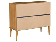 Bedroom Set Pine Wood AMBAZAC 160 x 200 cm (EU King Size) Light Brown_1118981