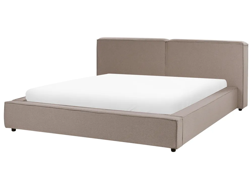 Bed Fabric LINARDS 180 x 200 cm (EU Super King) Taupe
