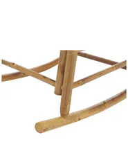 Garden Rocking Chair FRIGOLE Bamboo Brown_839559