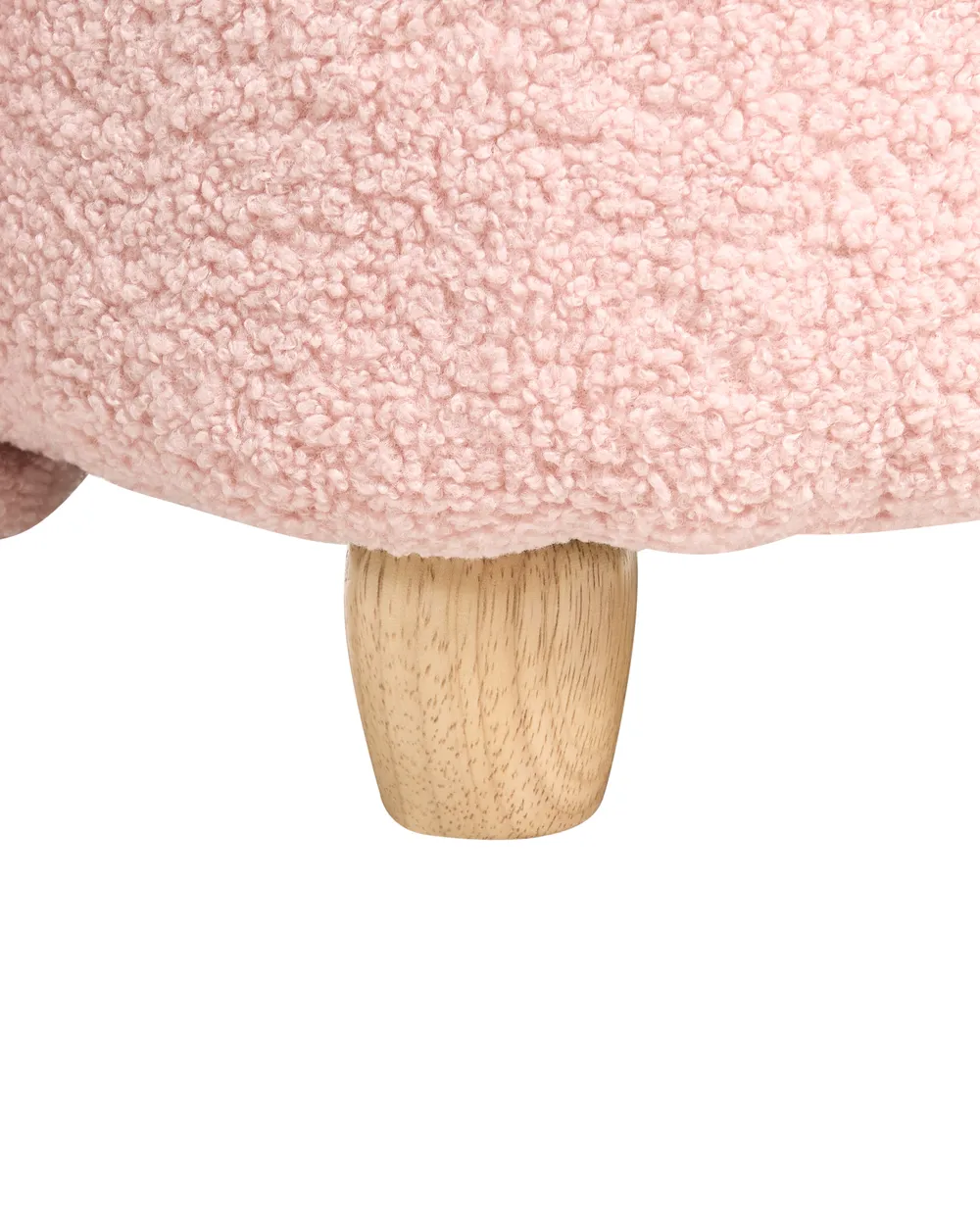 Kids Armchair Rabbit KANNA Boucle Pastel Pink_1002221