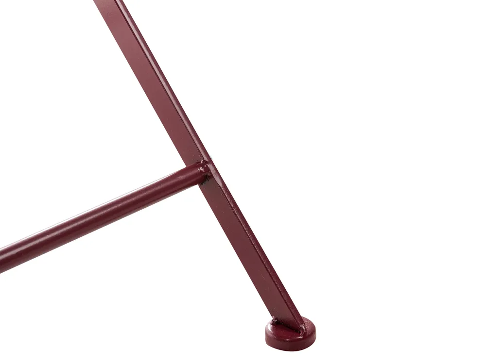 Caféset ALBINIA Metall Vinröd_1016252