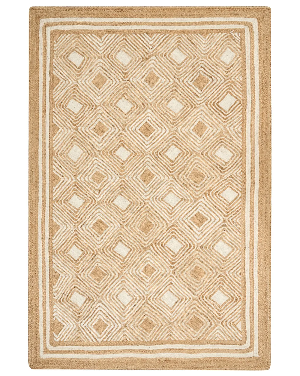 Rug MENGEN Beige 200 x 300 cm Jute_943453