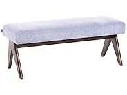 Living Room Set TAMRE Chenille Light Blue/ Dark Brown_1185312