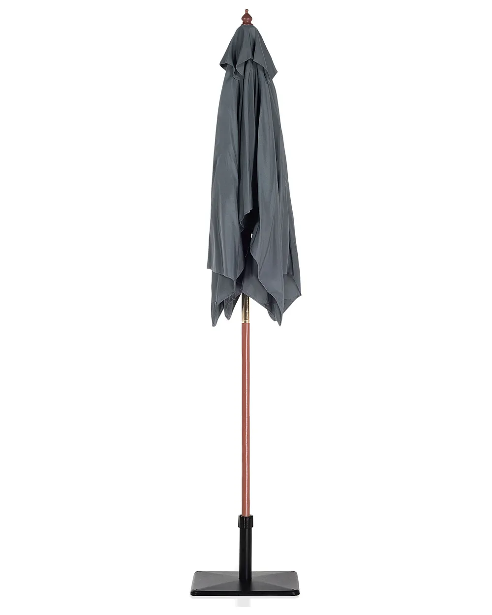 Market Parasol 195 cm FLAMENCO Dark Grey_690289