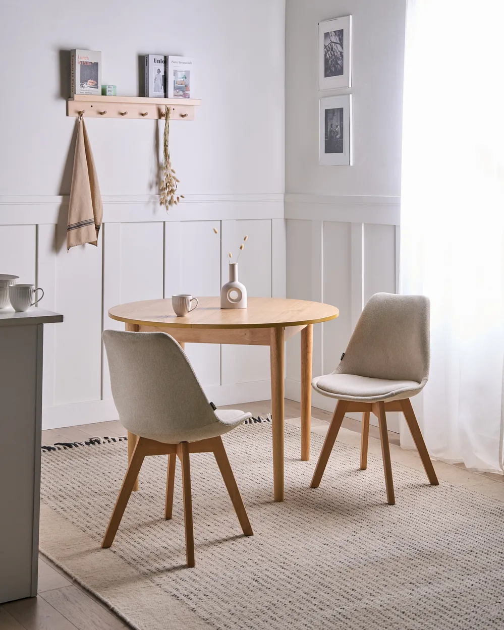 Set of 2 Dining Chairs DAKOTA II Off-White