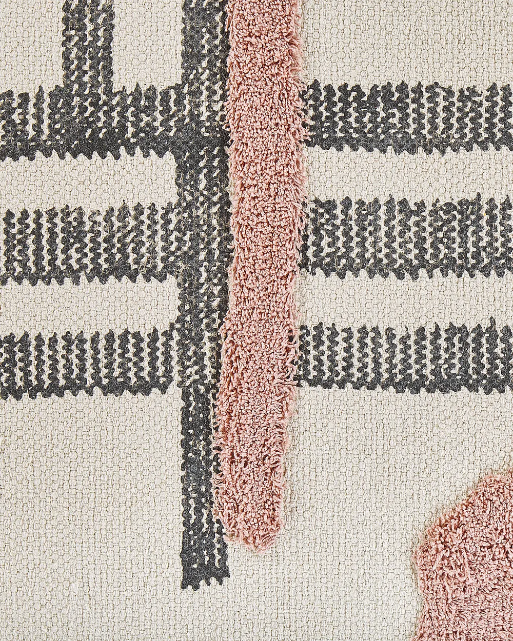 Rug MURADIYE Beige 140 x 200 cm Cotton_817043